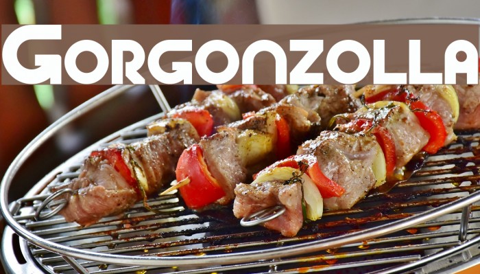 Gorgonzolla Font examples
