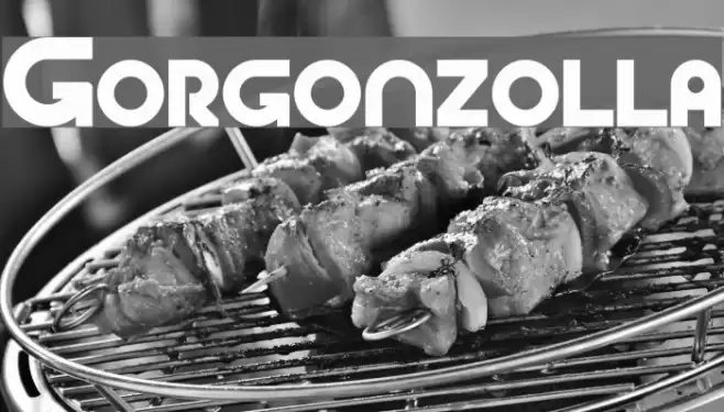 Gorgonzolla Font examples