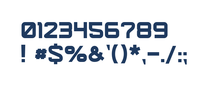 Gorila Bold Other Characters