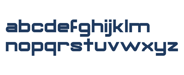 Gorila Bold Lowercase