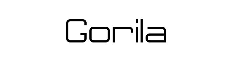 Gorila Font