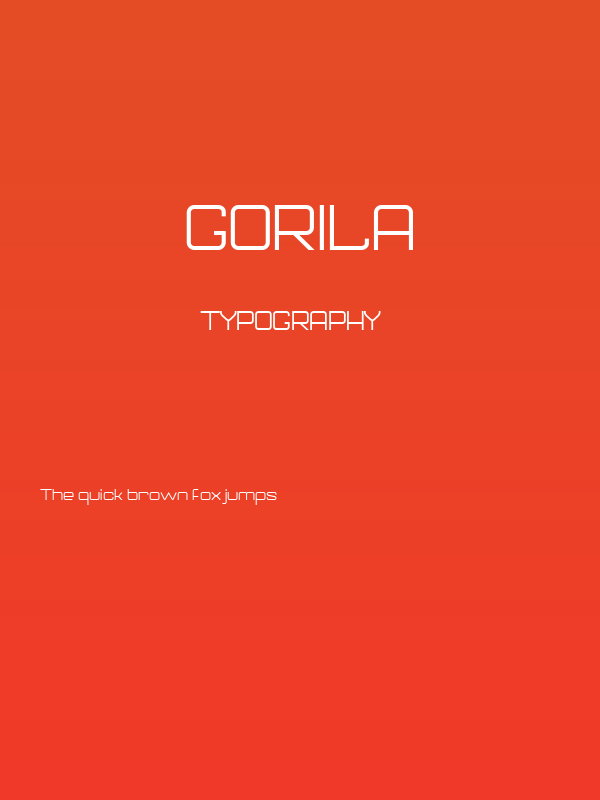 Gorila Poster
