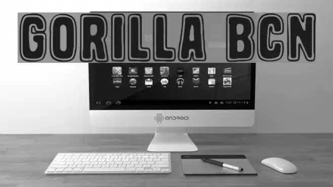 Gorilla BCN Font examples