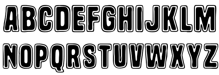 Gorilla BCN Font LOWERCASE