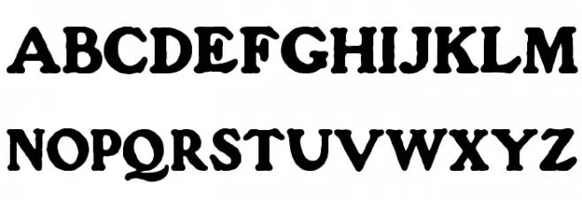 Gorilla Black Шрифта ВЕРХНИЙ