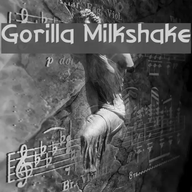 Gorilla Milkshake Font examples