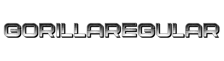 Gorilla Regular  Free Fonts Download