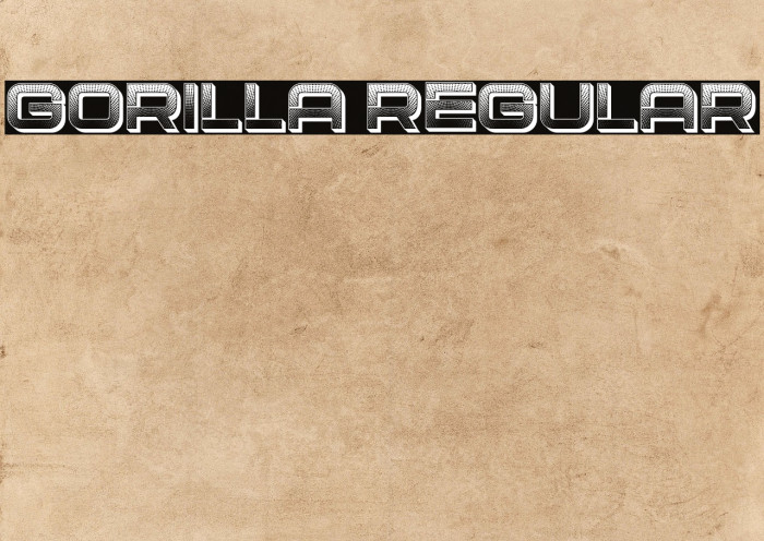 Gorilla Regular Example 1