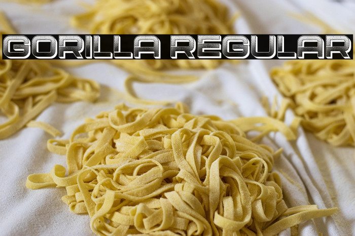 Gorilla Regular Example 2