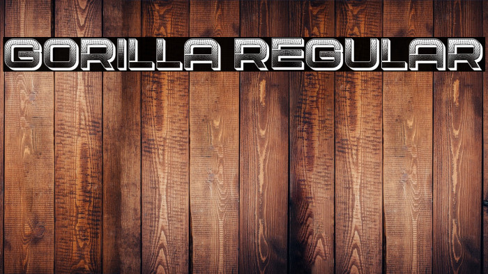 Gorilla Regular Example 3