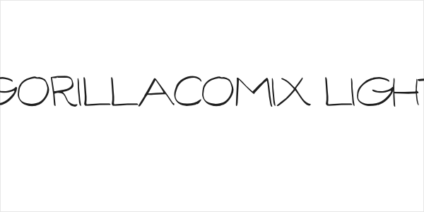 GorillaComix-Light Logo