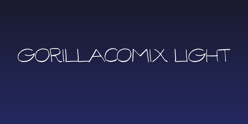 GorillaComix-Light Social Header