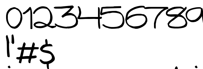 GorillaComix-Regular Font OTHER CHARS