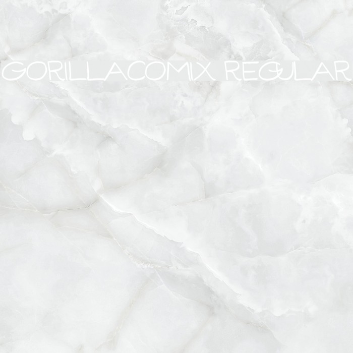 GorillaComix-Regular Font examples