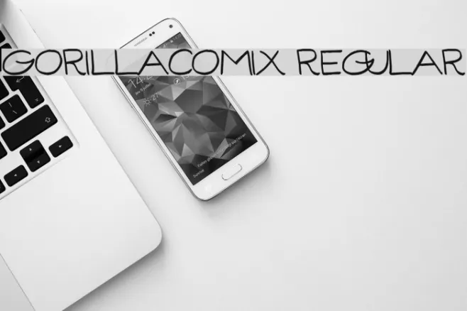 GorillaComix-Regular Example 3