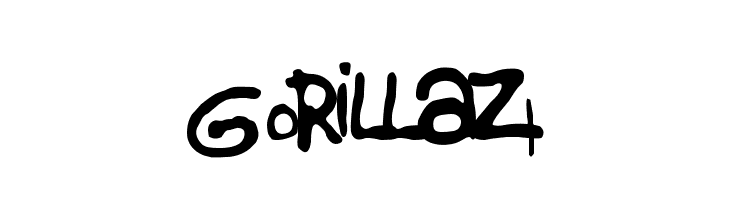 Gorillaz1 Font
