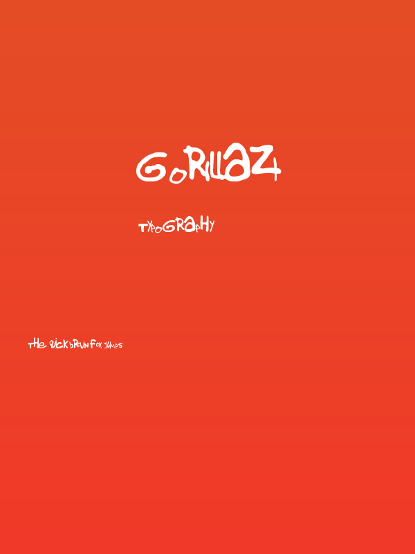 Gorillaz1 Poster