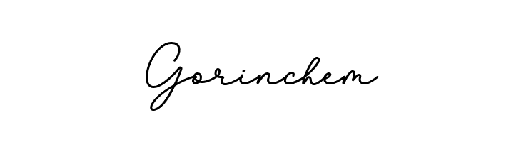 Gorinchem  免费字体下载