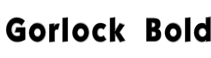 Gorlock  Bold  Fuentes Gratis Descargar