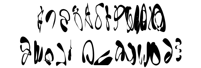 Gornathon Regular Font LOWERCASE