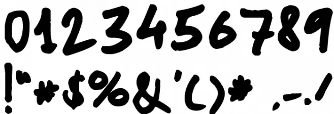 GorriSans Font OTHER CHARS