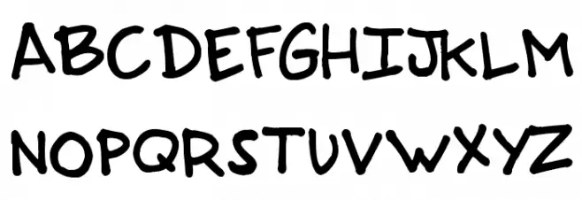 GorriSans Schriftart Groß