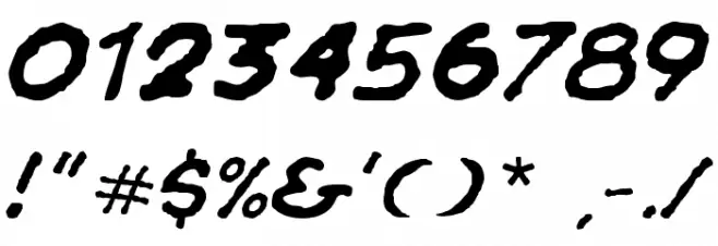 Gorski Font OTHER CHARS