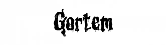 Gortem  تنزيل الخطوط