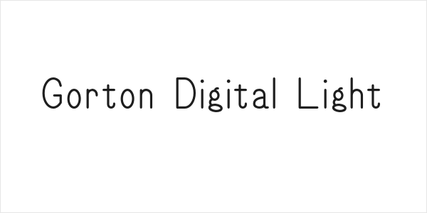 Gorton Digital Light Logo
