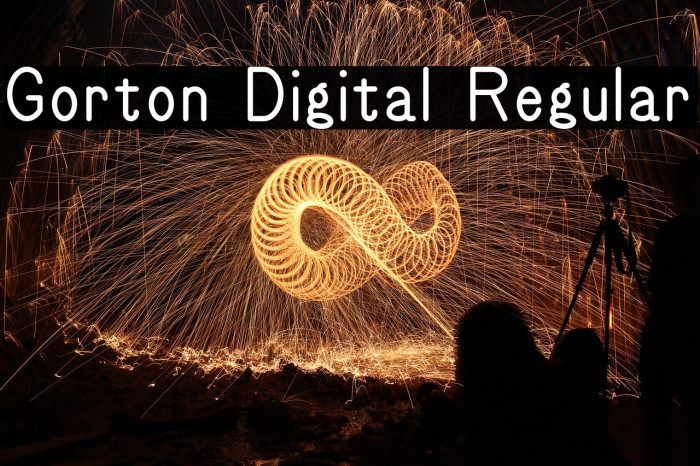 Gorton Digital Regular Example 1