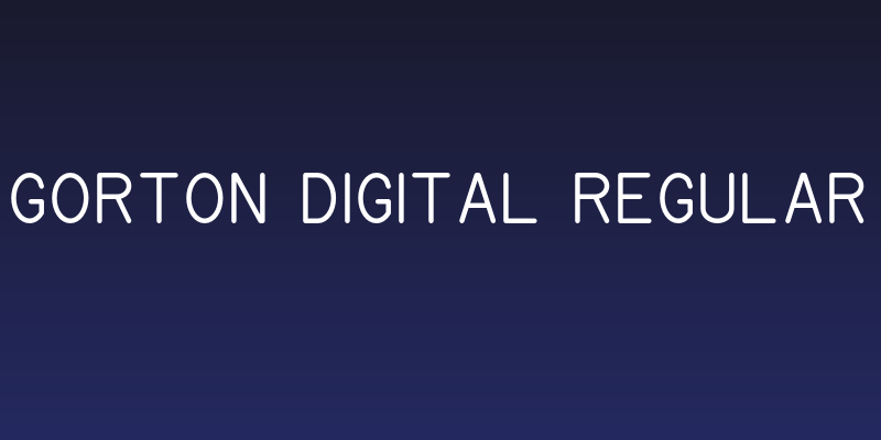 Gorton Digital Regular Social Header