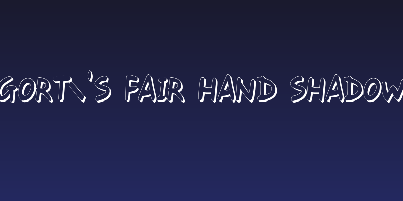 Gort's Fair Hand Shadow Social Header