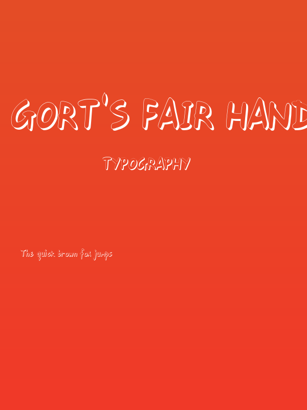 Gort's Fair Hand UprightShadow Poster