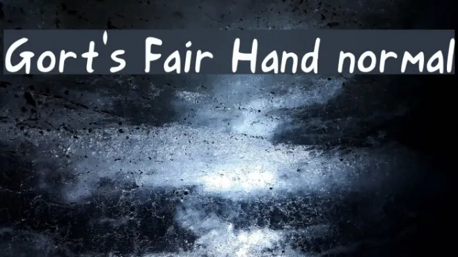 Gort's Fair Hand normal Example 3