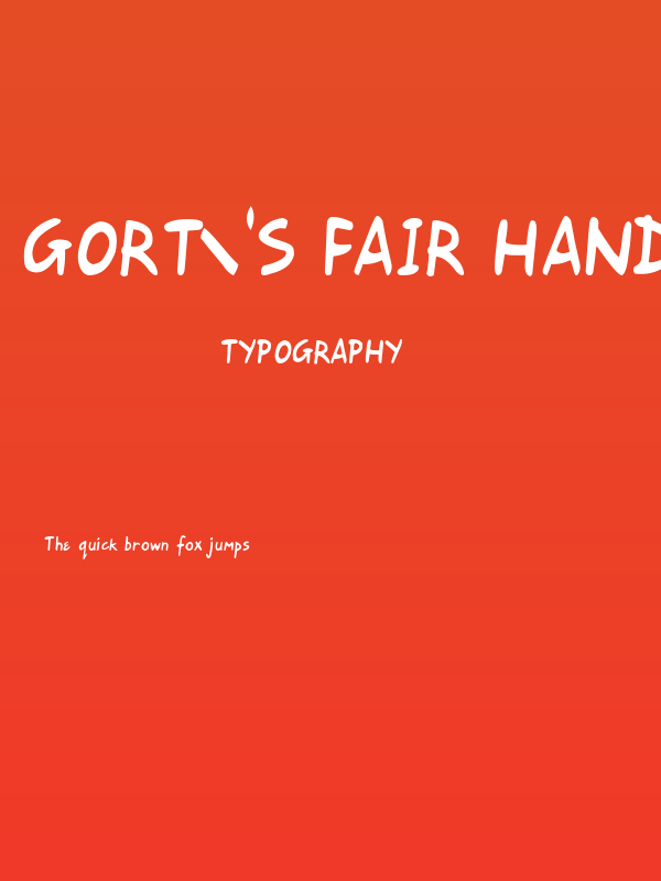 Gort's Fair Hand normal Poster
