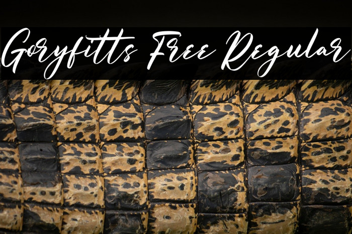 Goryfitts Free Regular Example 3