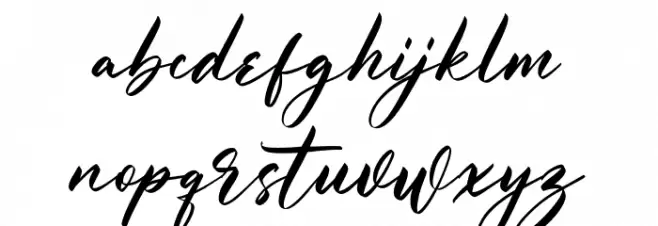 Goryfitts Free Regular Font LOWERCASE