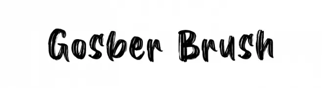 Gosber Brush  لخطوط تنزيل