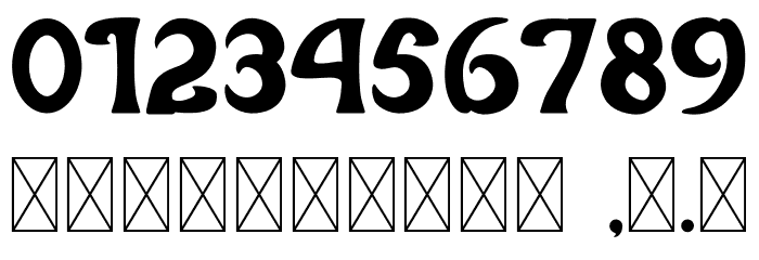 Gosling Qijon Font OTHER CHARS