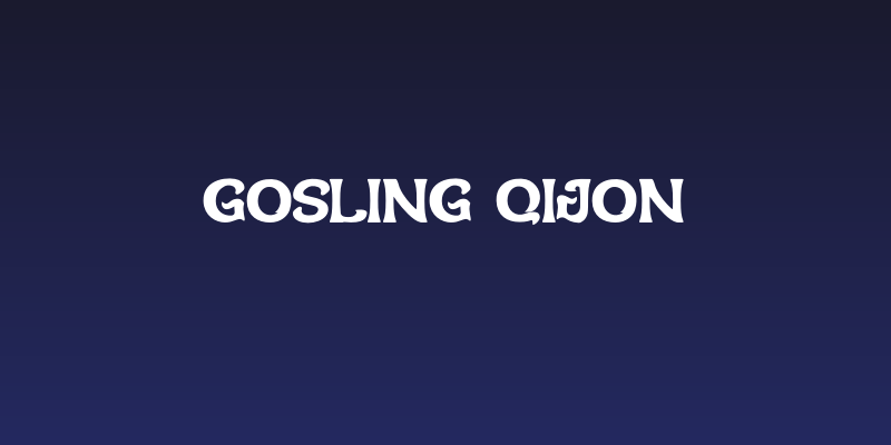 Gosling Qijon Social Header