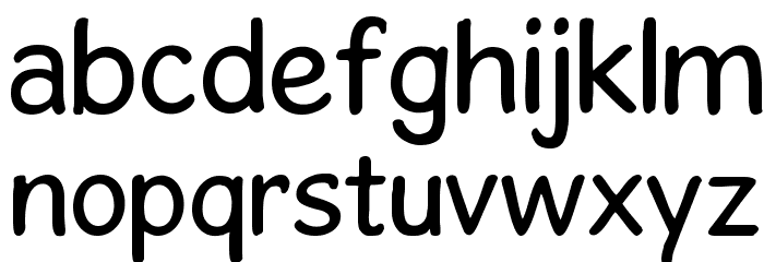 GosmickSans Font LOWERCASE