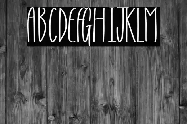 Gospel Message Font examples