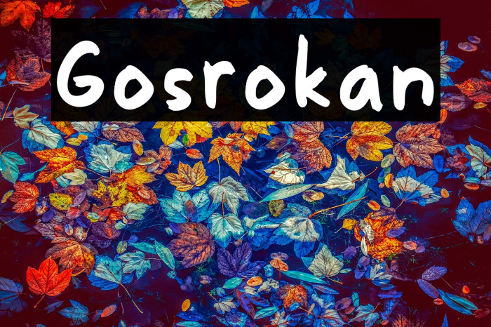 Gosrokan Example 2