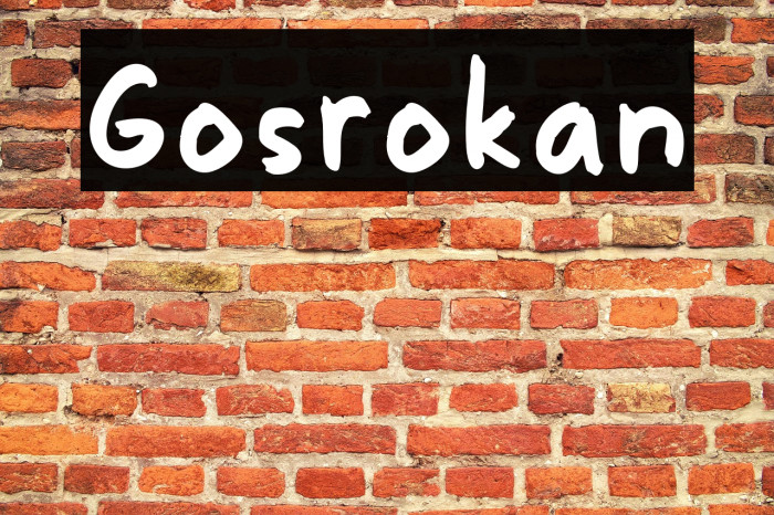 Gosrokan Example 3