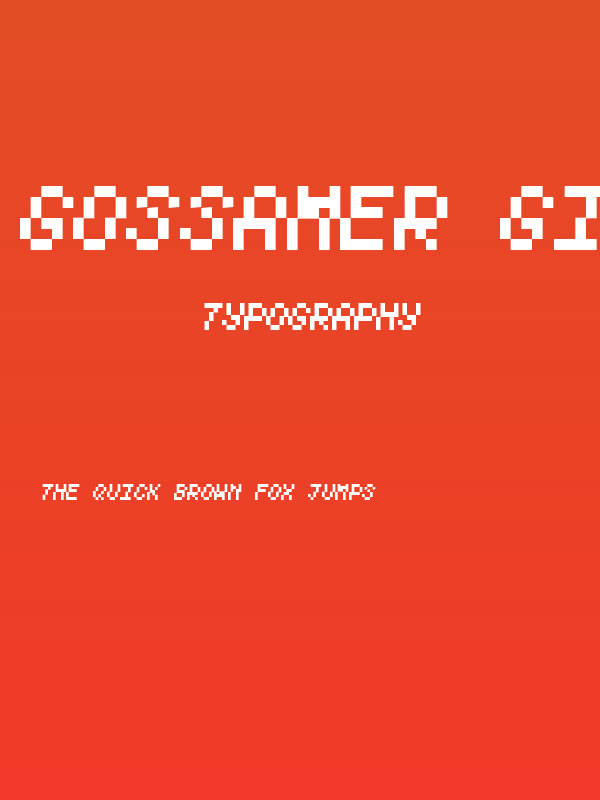 Gossamer Girls Regular Poster