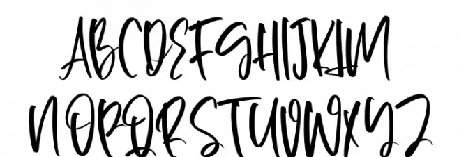 Gossipers Font Litere mari