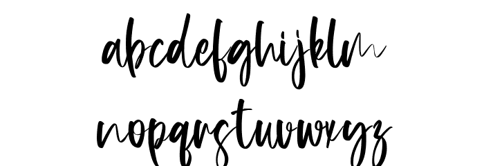 Gossipers 字体 小写