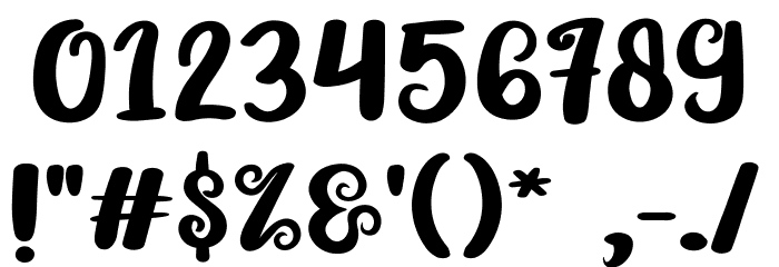 Gostab Font OTHER CHARS