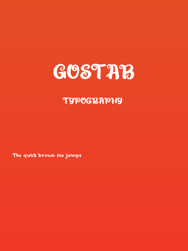 Gostab Poster