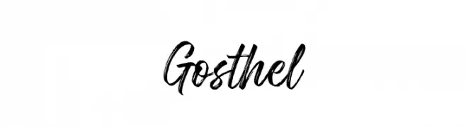 Gosthel  baixar fontes gratis